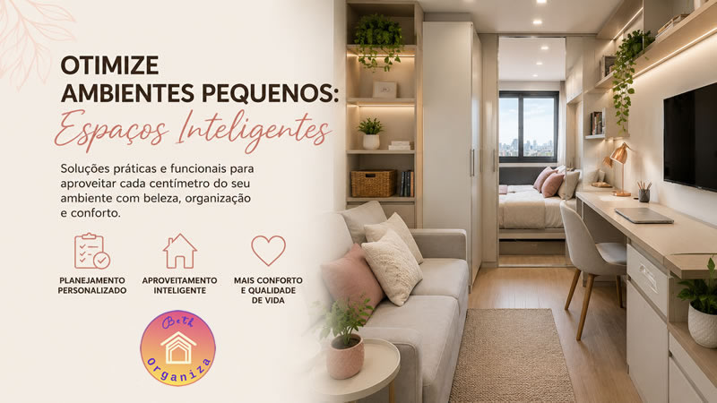 Otimize Ambientes Pequenos: Espaços Inteligentes