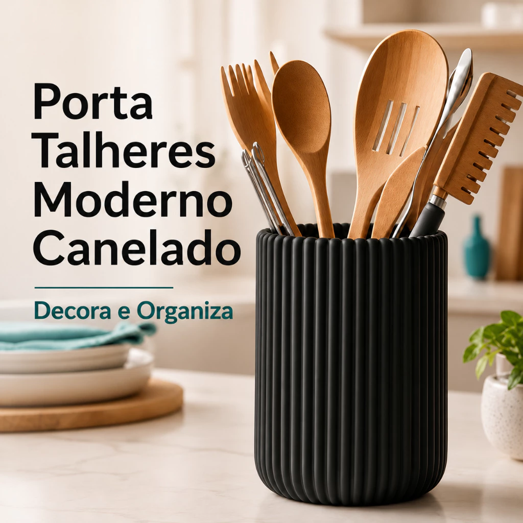 Revolucione Cozinhas: Análise do Porta Talheres Canelado Moderno para Personal Organizers