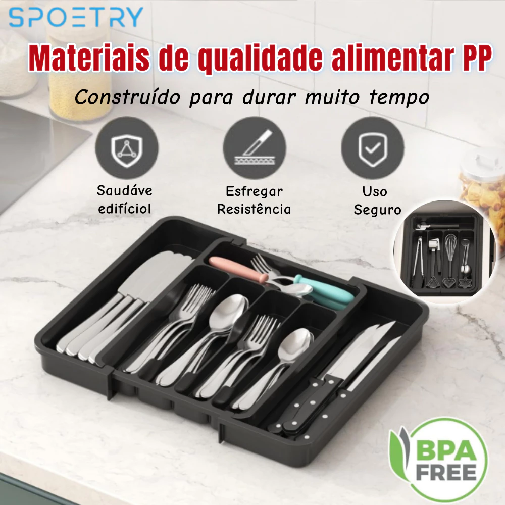 Revolucione Suas Cozinhas: O Organizador de Gavetas Essencial para Personal Organizers